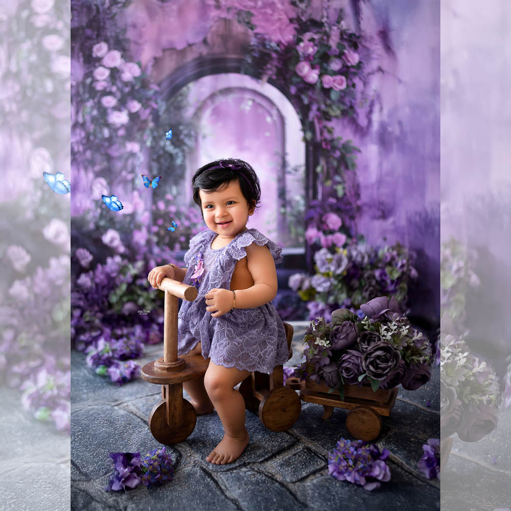 The Stoney Floor : Baby Backdrop