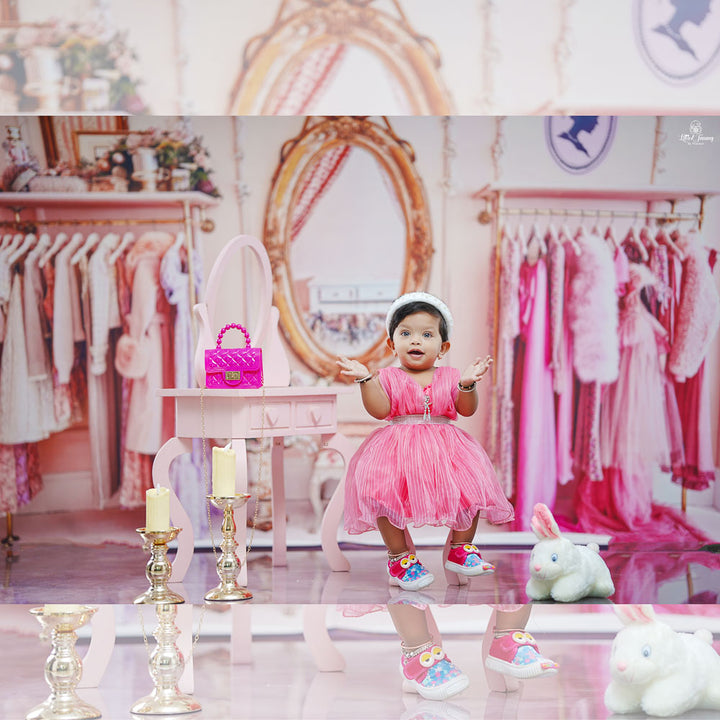 Fashionista Dressing Table With Chair