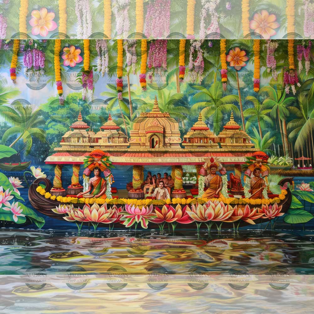 Thiru Onam - Printed Backdrop