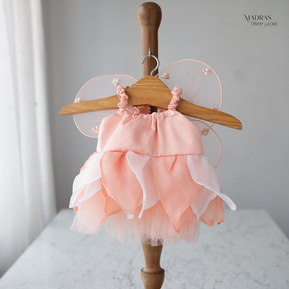 Tinkerbell Gown Newborn ( Peach ) : Baby Props