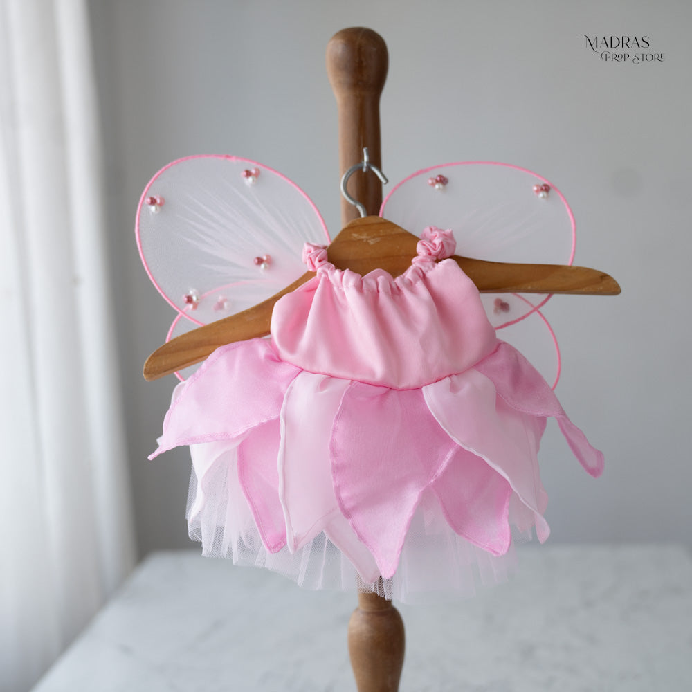 Tinkerbell Gown Newborn ( Pink ) : Baby props