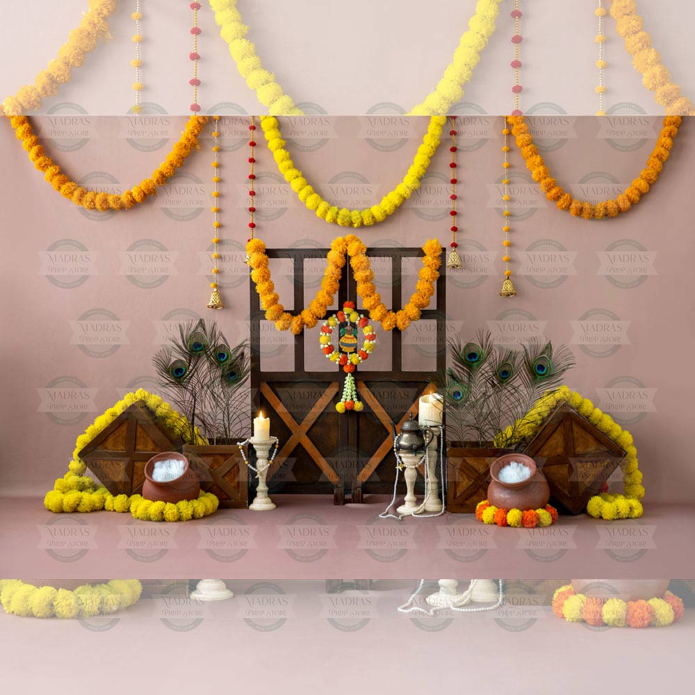 Traditions Of India - Baby Printed Backdrops