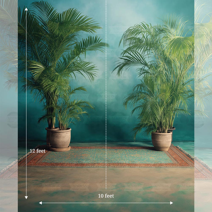 Tropical Serenity - Maternity Backdrops