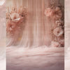 Tulle Bloom - Printed Backdrop - Fabric - 8 by 12 Feet