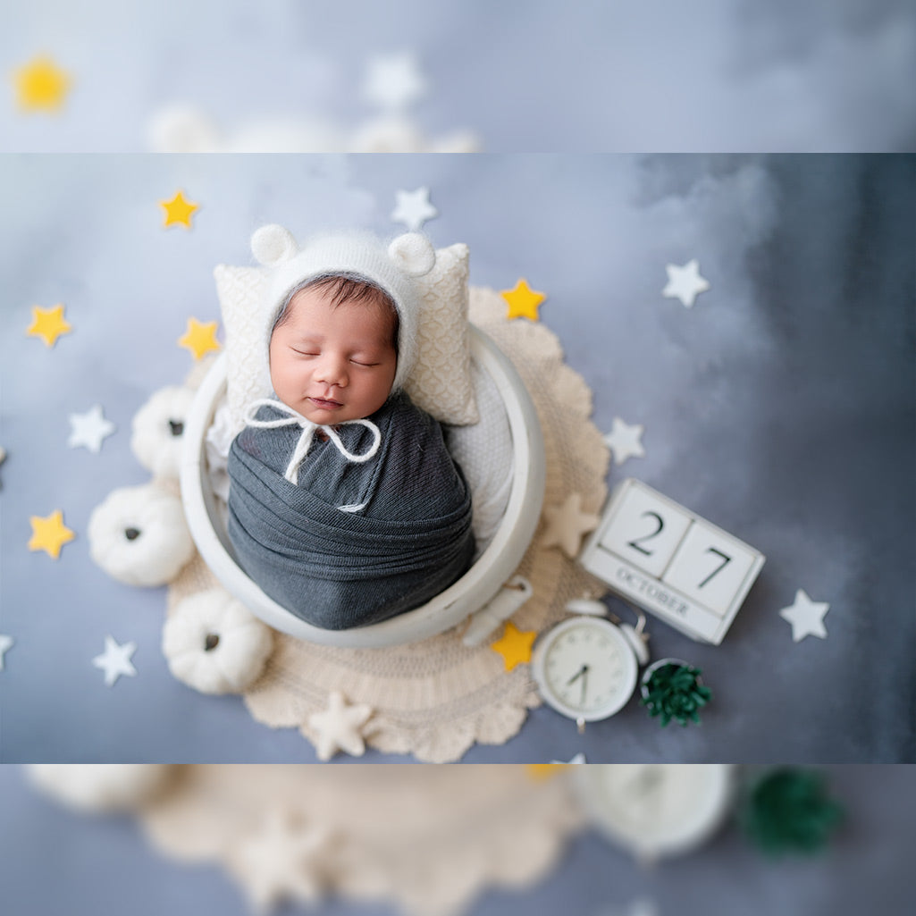 Macrame Round Layer : Baby Props