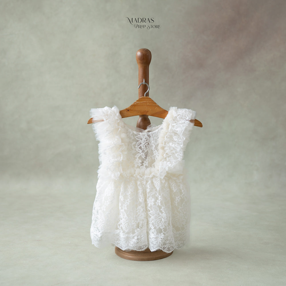 Vanilla Cake Smash Gown : Baby Outfits