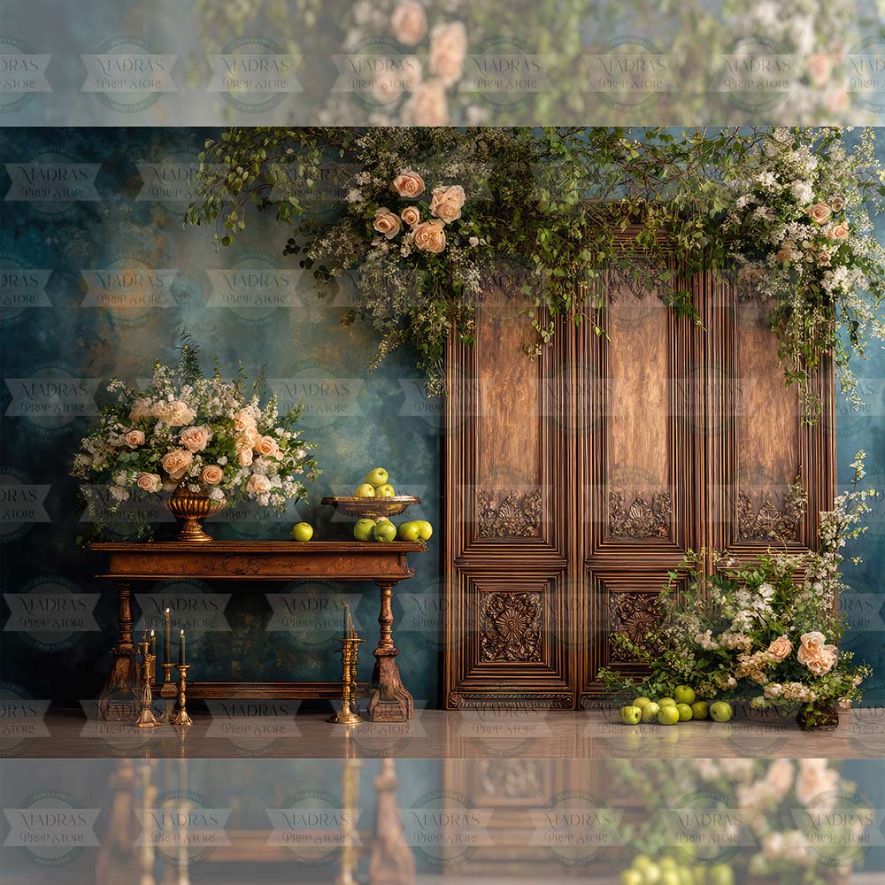 Vintage Darbar Door : Baby Backdrops