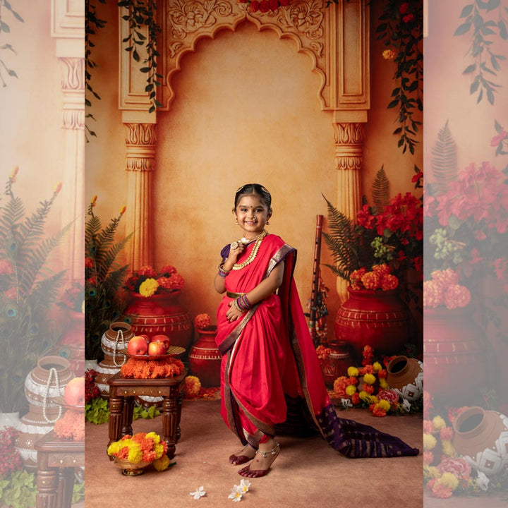 Vrindavan Courtyard : Maternity Backdrops
