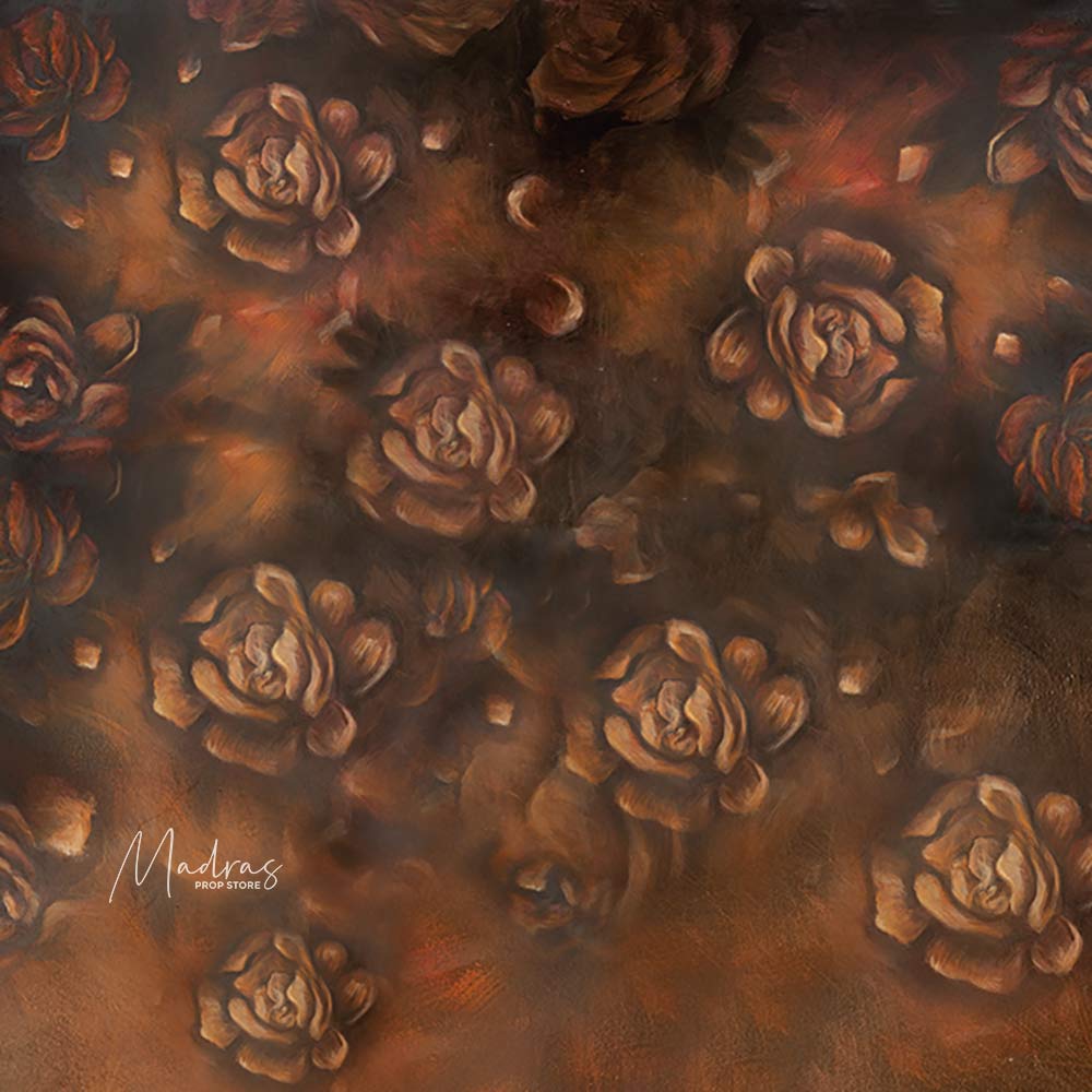 Umber Rose - Printed Backdrop