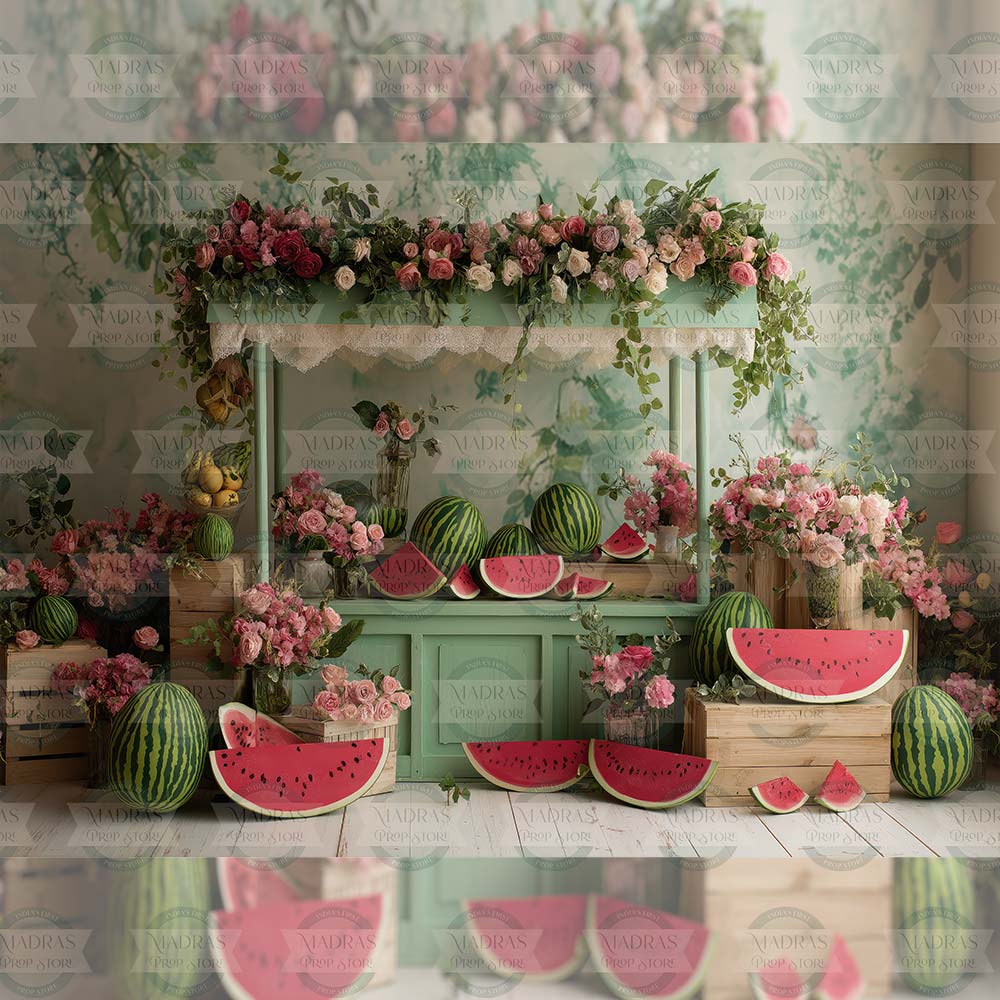 Watermelon Carnival : Baby Backdrops