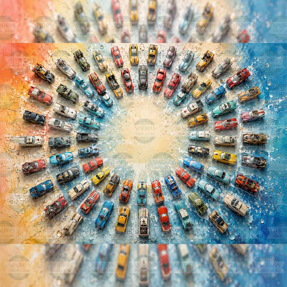 Wheels Galaxy : Baby Backdrops