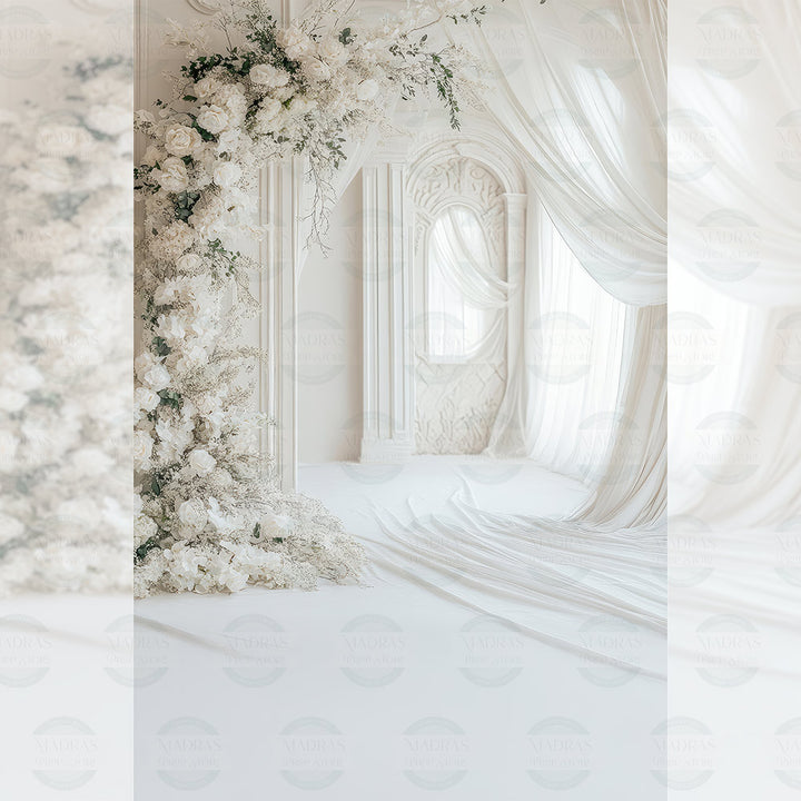 Whispering Whites : Maternity Backdrops