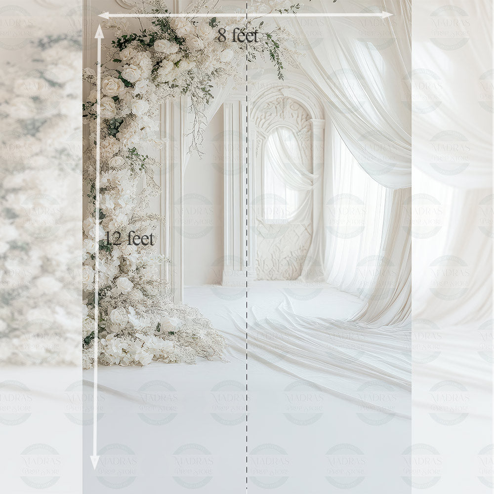 Whispering Whites : Maternity Backdrops