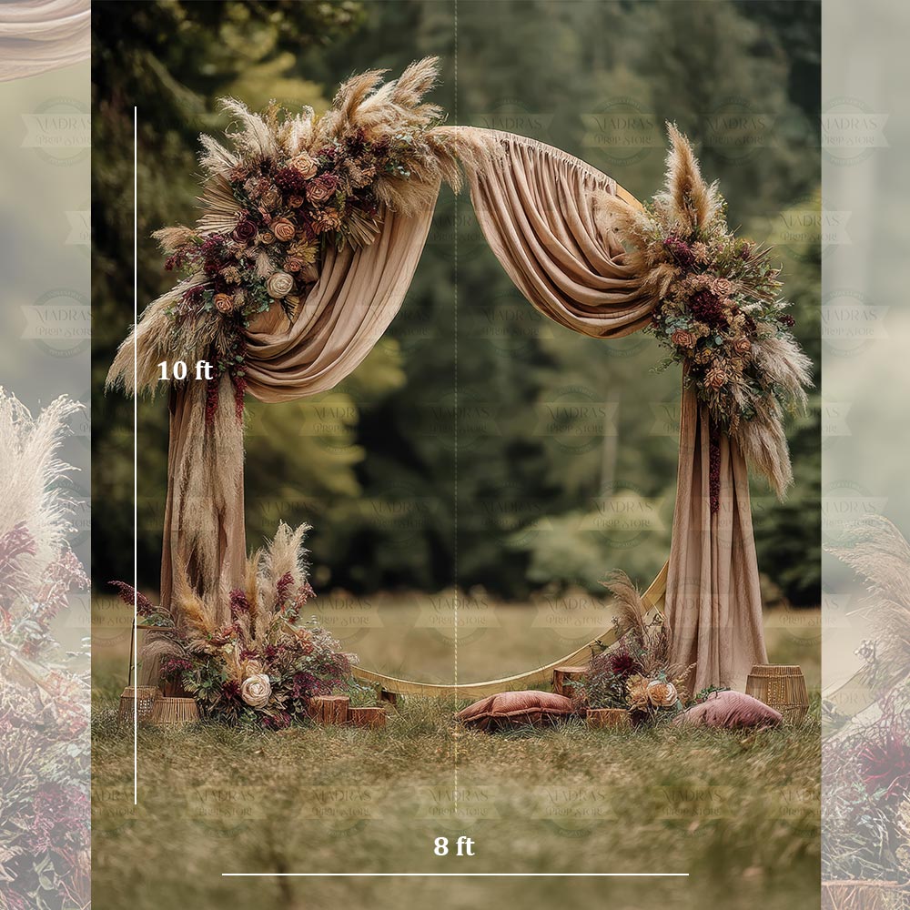 Wild Elegance : Maternity Backdrop