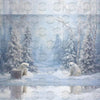 Winter Fairytale - Printed Backdrop - Fabric - 5 by 7 feet