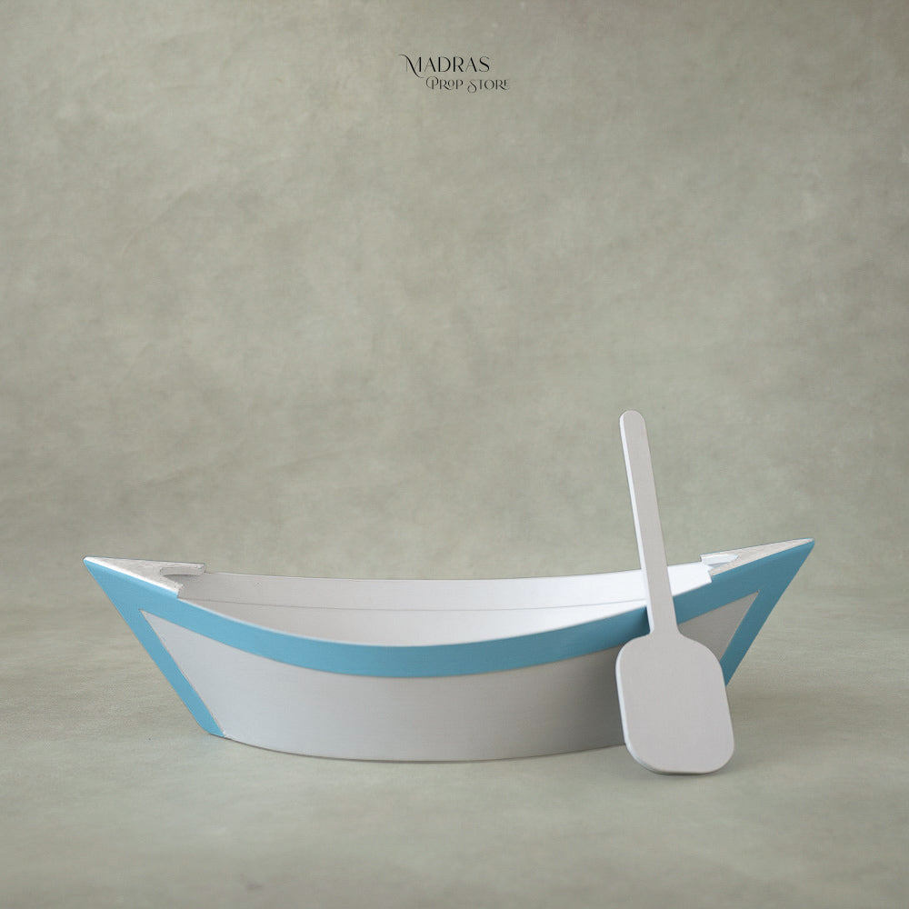 Wooden Boat - Dual Side : Baby Props