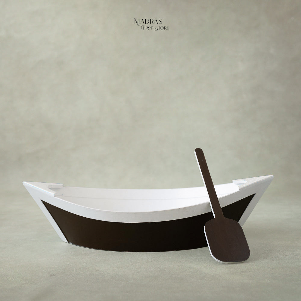 Wooden Boat - Dual Side : Baby Props