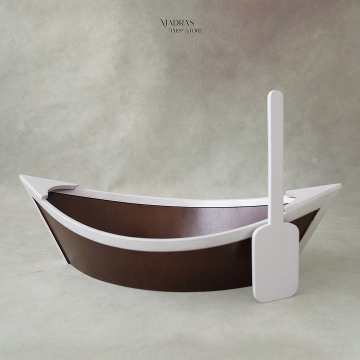 Wooden Boat Prop - Brown Dual Side (Only For Self Pickup) : Baby Props