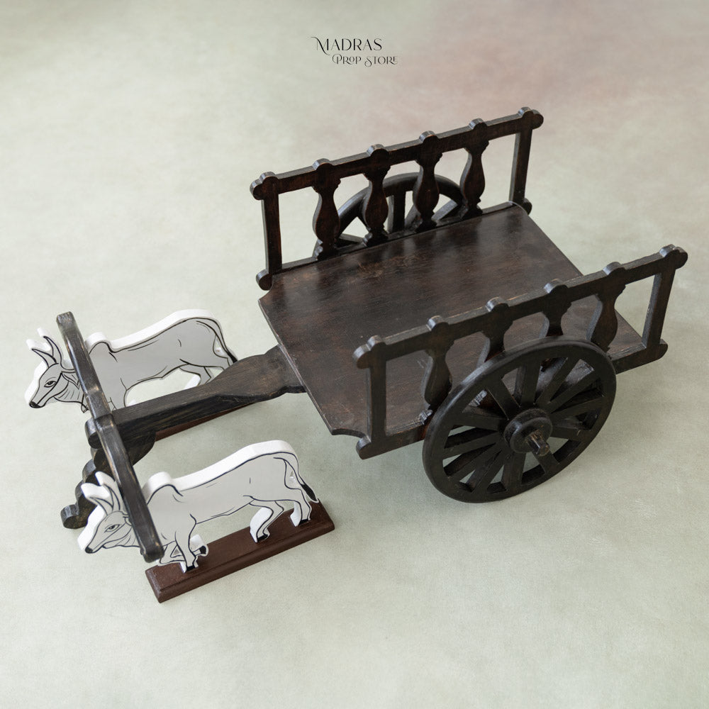 Wooden Bullock cart : Baby Props