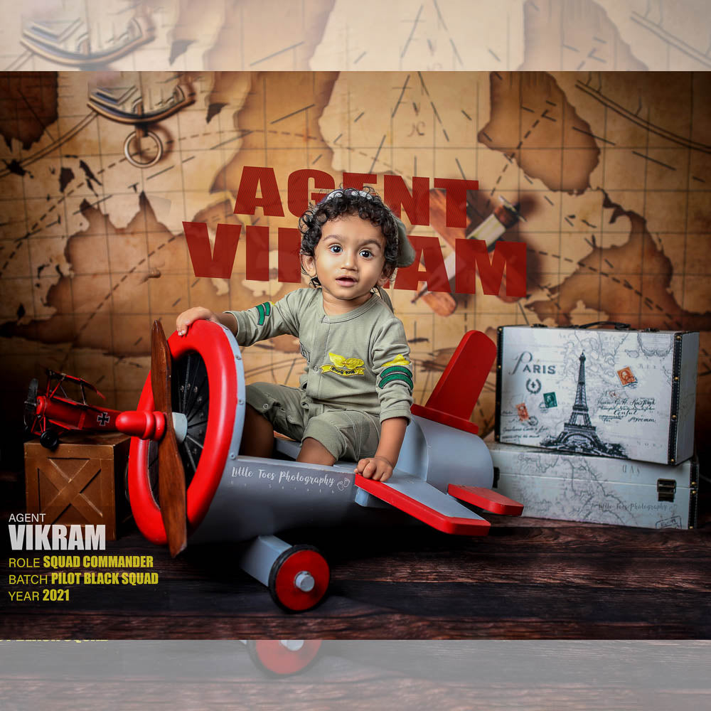 World Map : Baby Backdrops