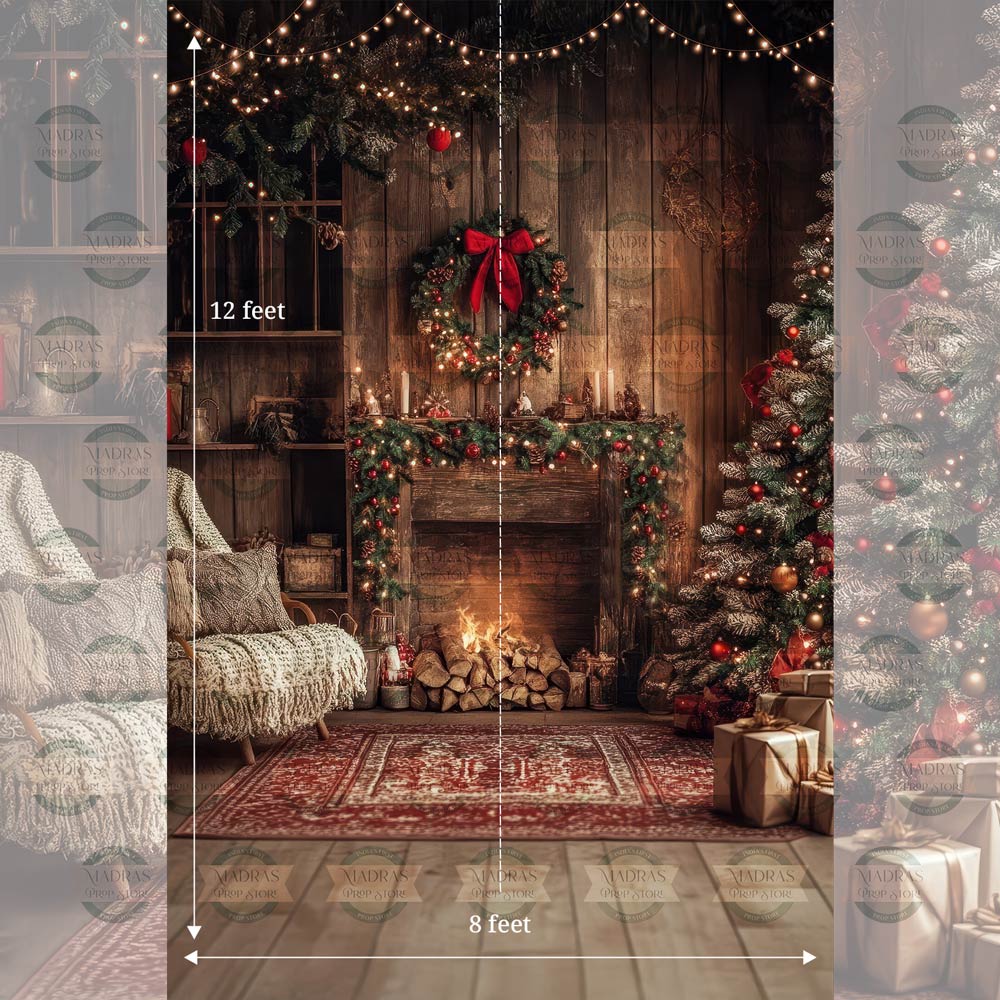 Xmas Warm Corner : Maternity Backdrops