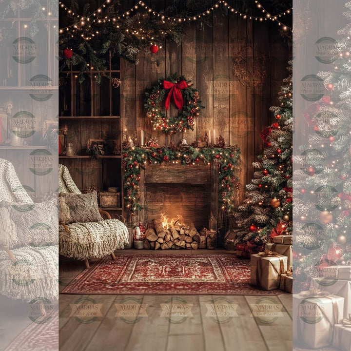 Xmas Warm Corner : Maternity Backdrops