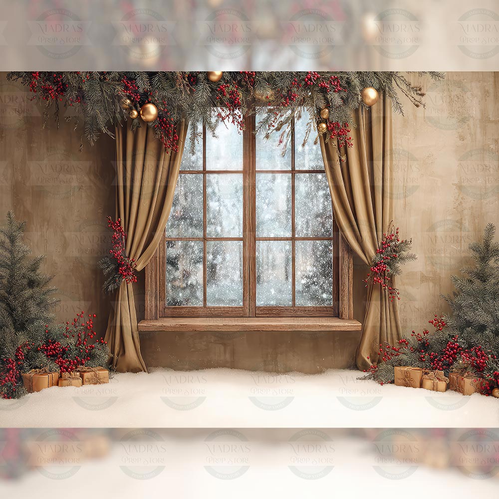 Xmas Lounge : Baby Printed Backdrops