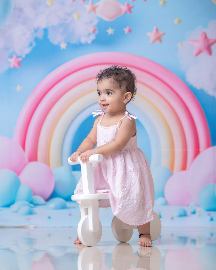 Rainbow Rush  -  Baby Printed Backdrops