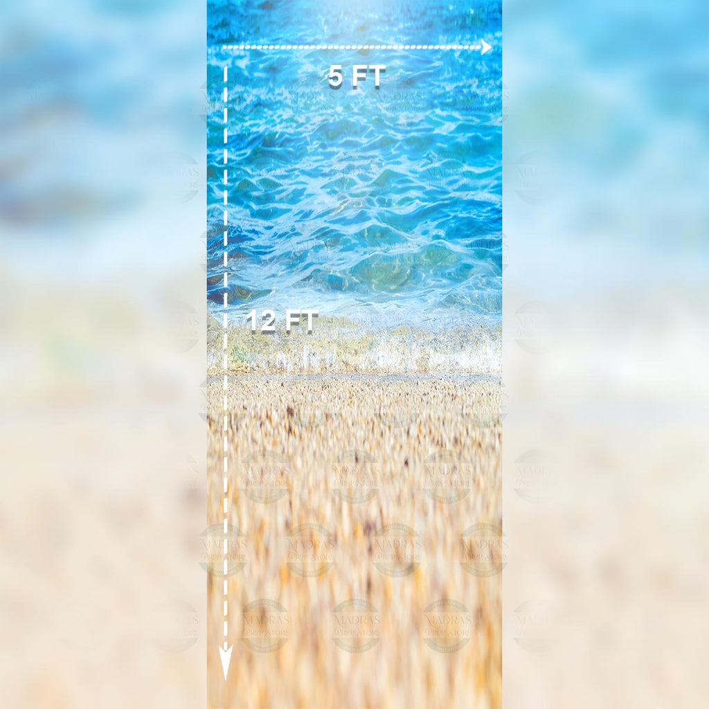Beach - Baby Printed Backdrop