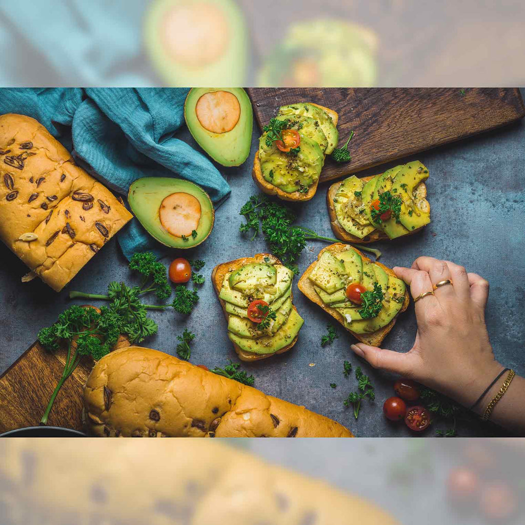 Blue wall - Printed Food Backdrops