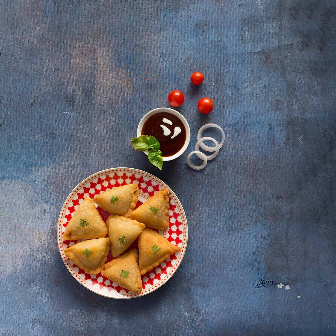 Blue wall - Printed Food Backdrops