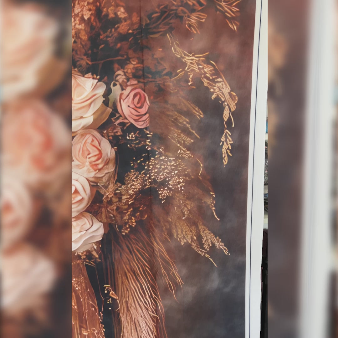 Rowen - Printed Backdrop - Fabric - 8 by 12 feet | D841