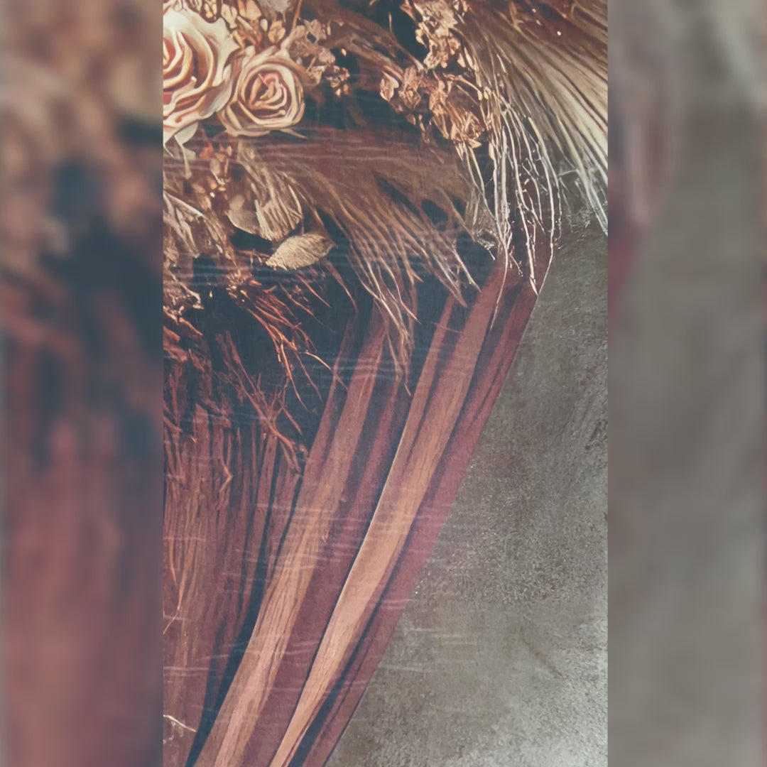 Rowen - Printed Backdrop - Fabric - 8 by 12 feet | D838