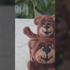 Felted Brown Bear : Baby Props