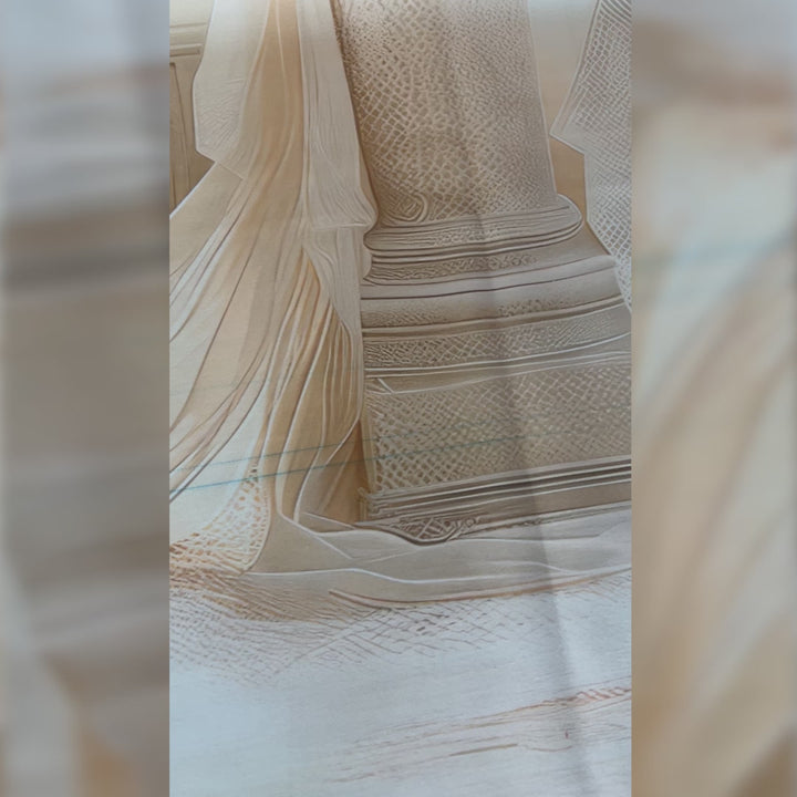 Grace Hall - Printed Backdrop - Fabric - 8 by 12 feet | D836
