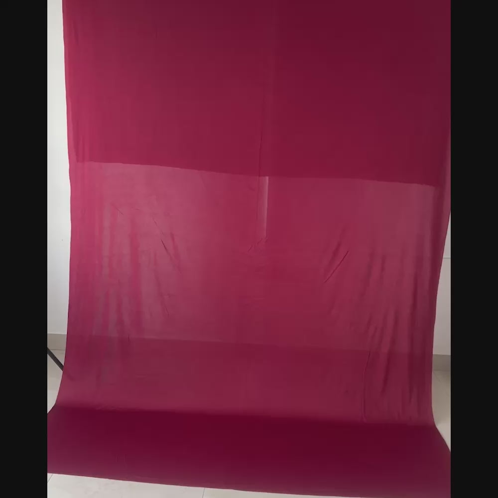 Ripple Drapes Backdrop Set Of 2 ( 1.7 x 4 Meters  ) | Maroon