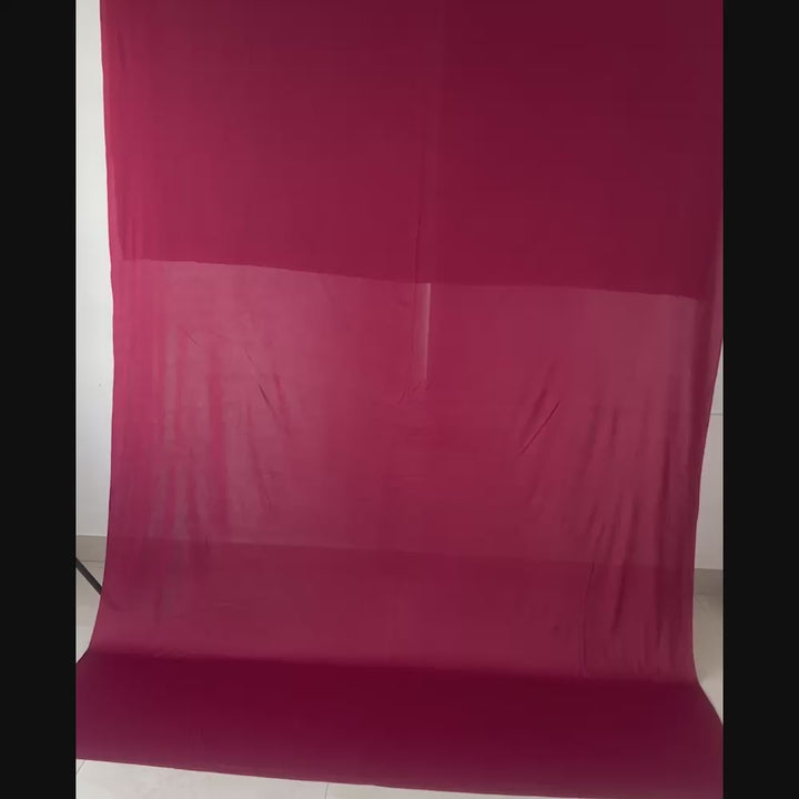 Ripple Drapes Backdrop Set Of 2 ( 1.7 x 4 Meters  ) | Maroon