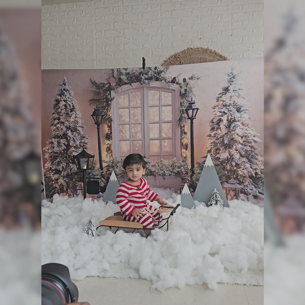 Sled ( Brown Powder Coated Legs)