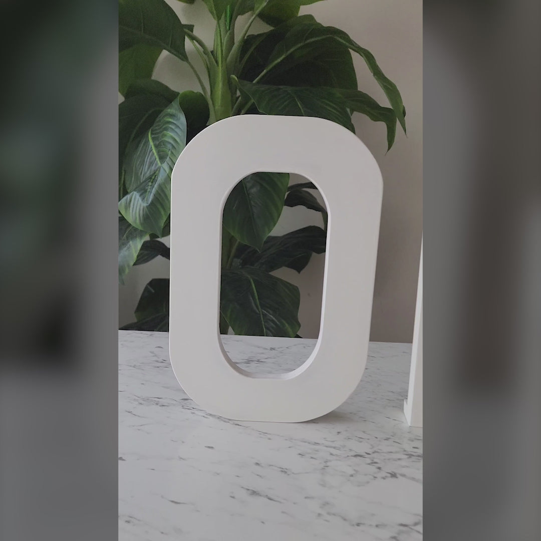 Wooden Letter - ONE : Baby Props