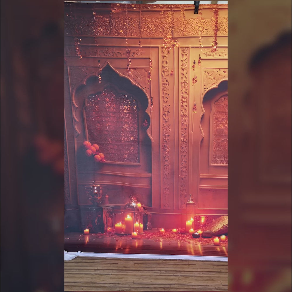 Gold Navratri : Baby  Backdrops