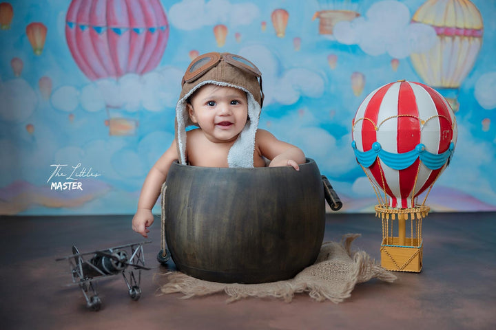 Pumpkin Bucket : Baby Props