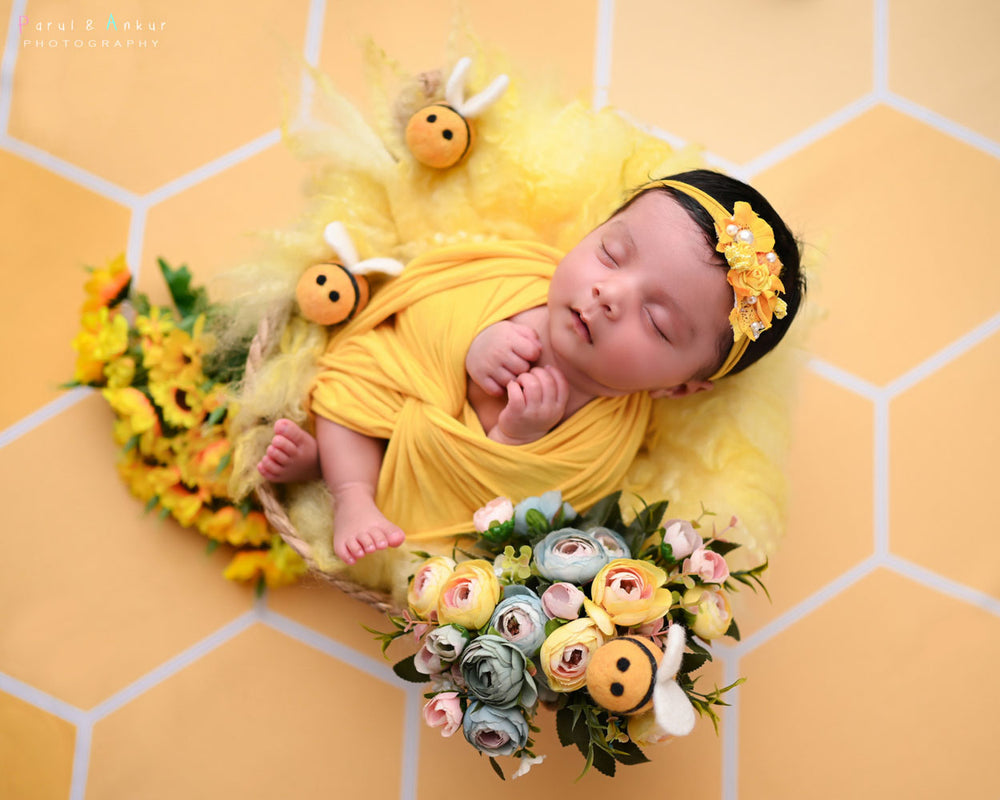 Honey Comb : Baby Backdrops