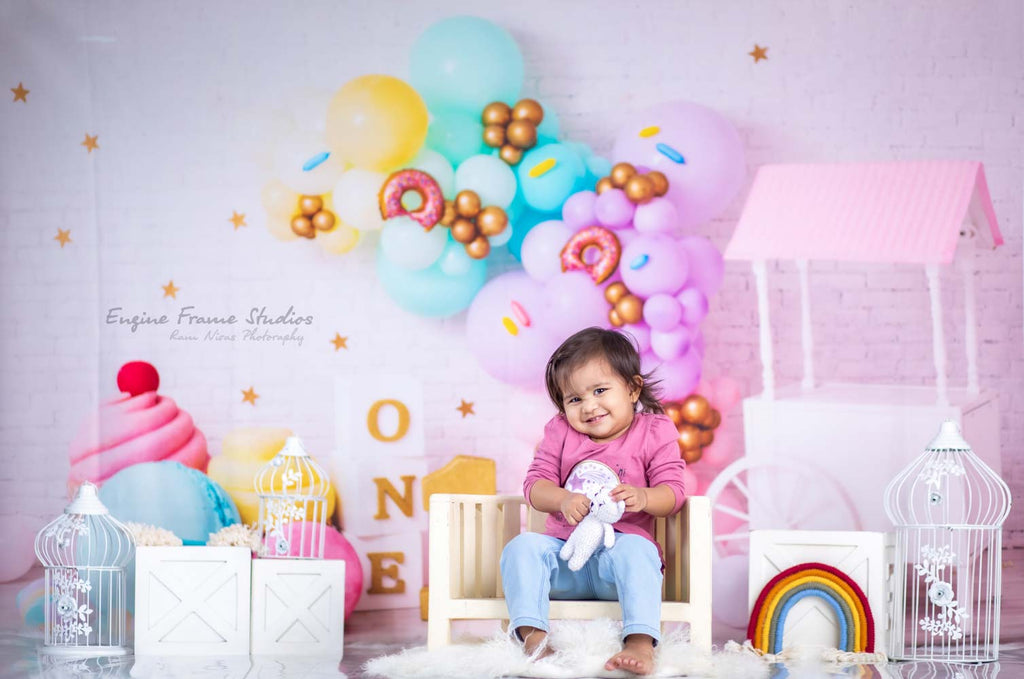 Candyland -  Baby Printed Backdrop