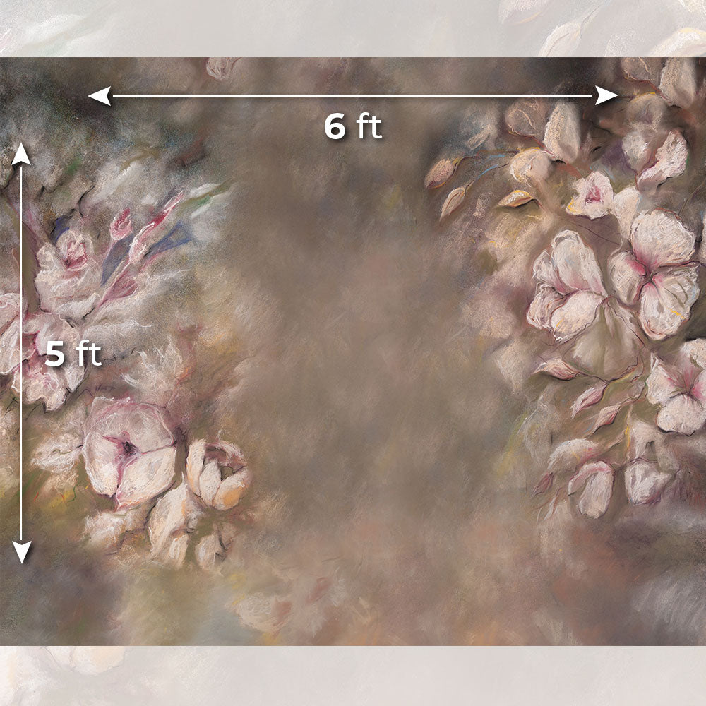 Clauren Floral - Baby Printed Backdrops