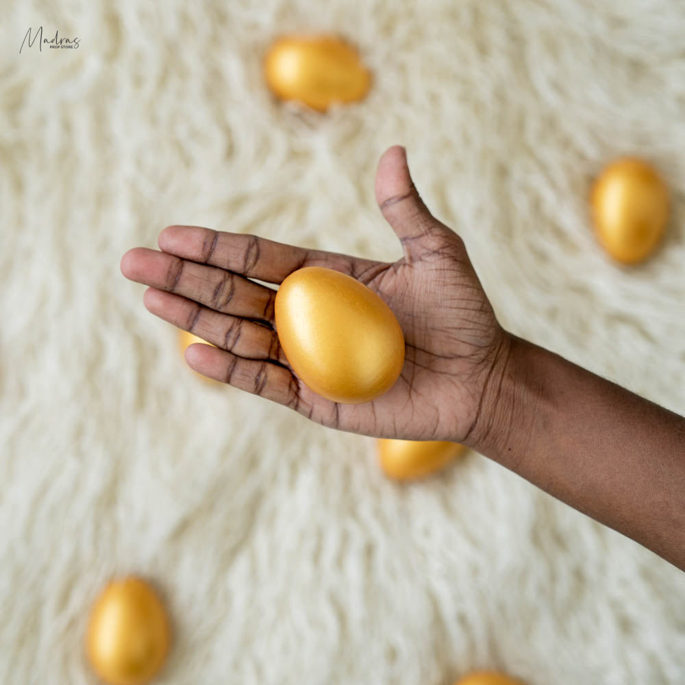 Golden Egg Set Of 2 : Baby Props