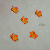 Maple leaves set of 5