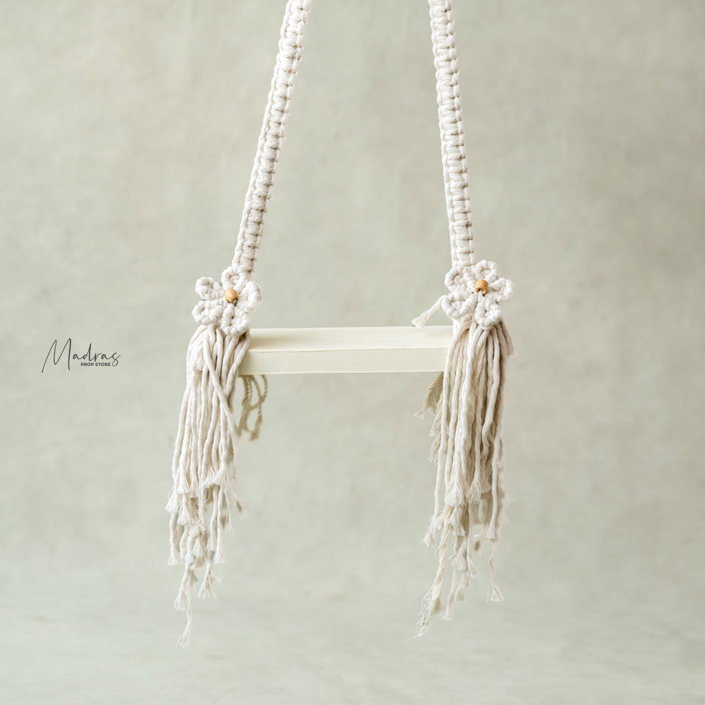 Macrame Flower Swing : Baby Props