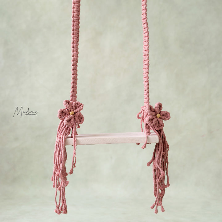 Macrame Flower Swing : Baby Props