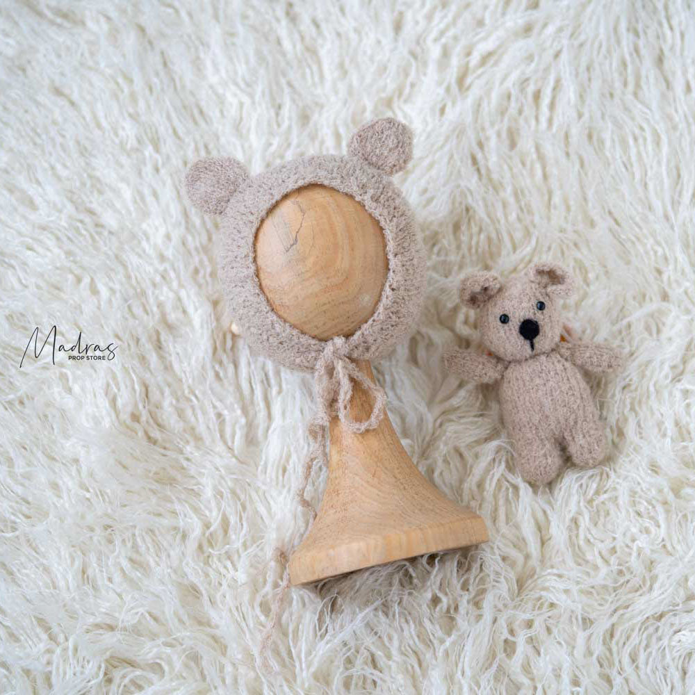 Bear Toy Hat Set : Baby Props