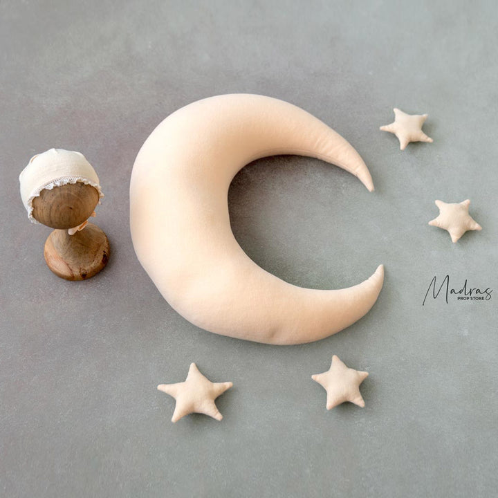 Moon and Star Cushion Set : Baby Props